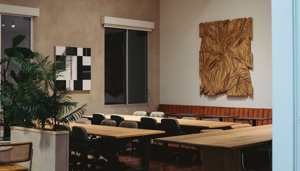 Workspace Designed for Flow